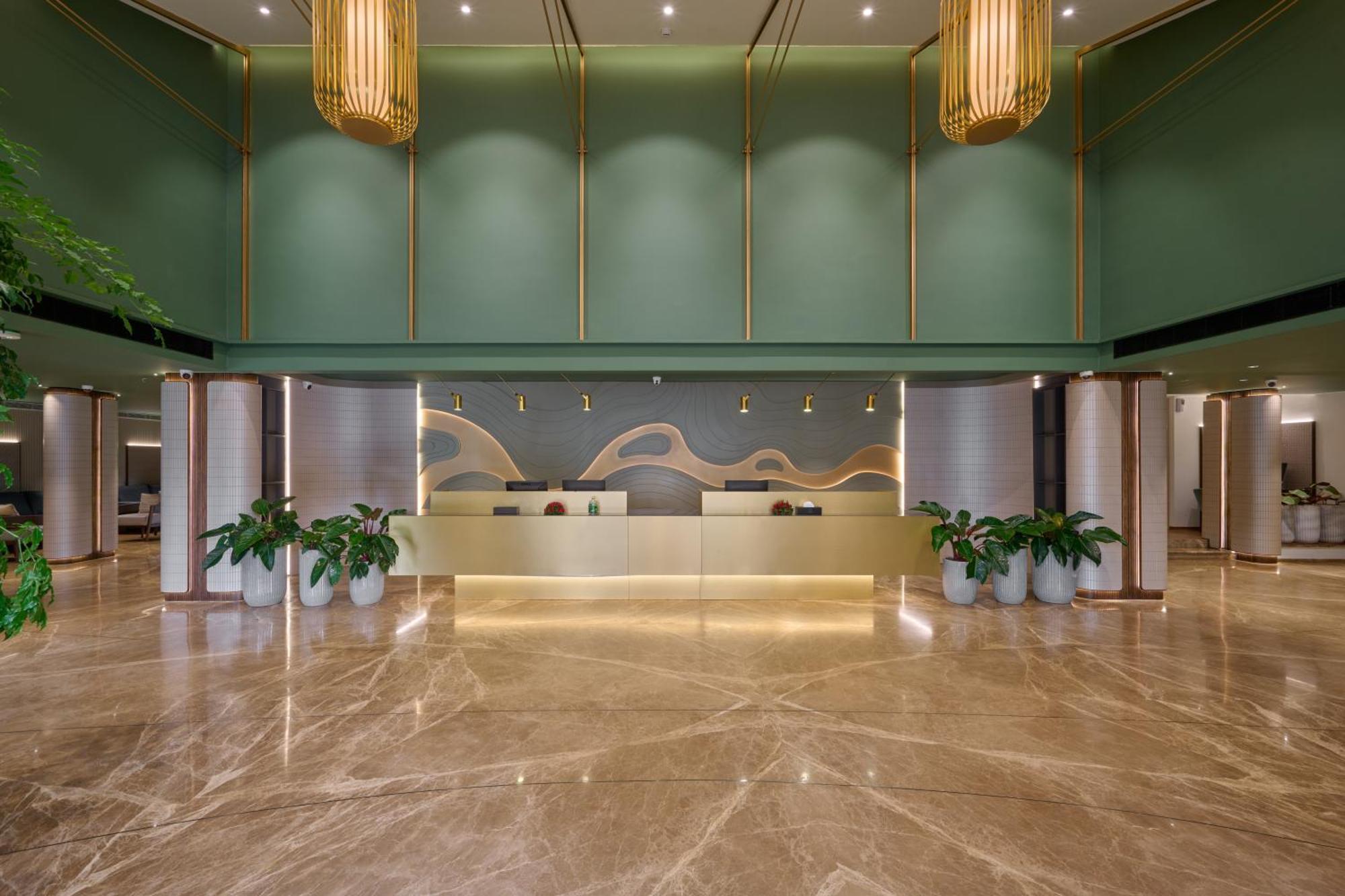 נדומבסרי Flora Airport Hotel And Convention Centre Kochi מראה חיצוני תמונה